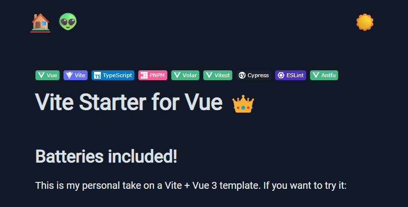 Vue Starter